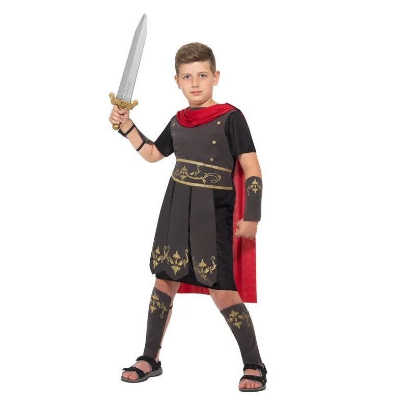 Roman Soldier Costume - Black - Image 4