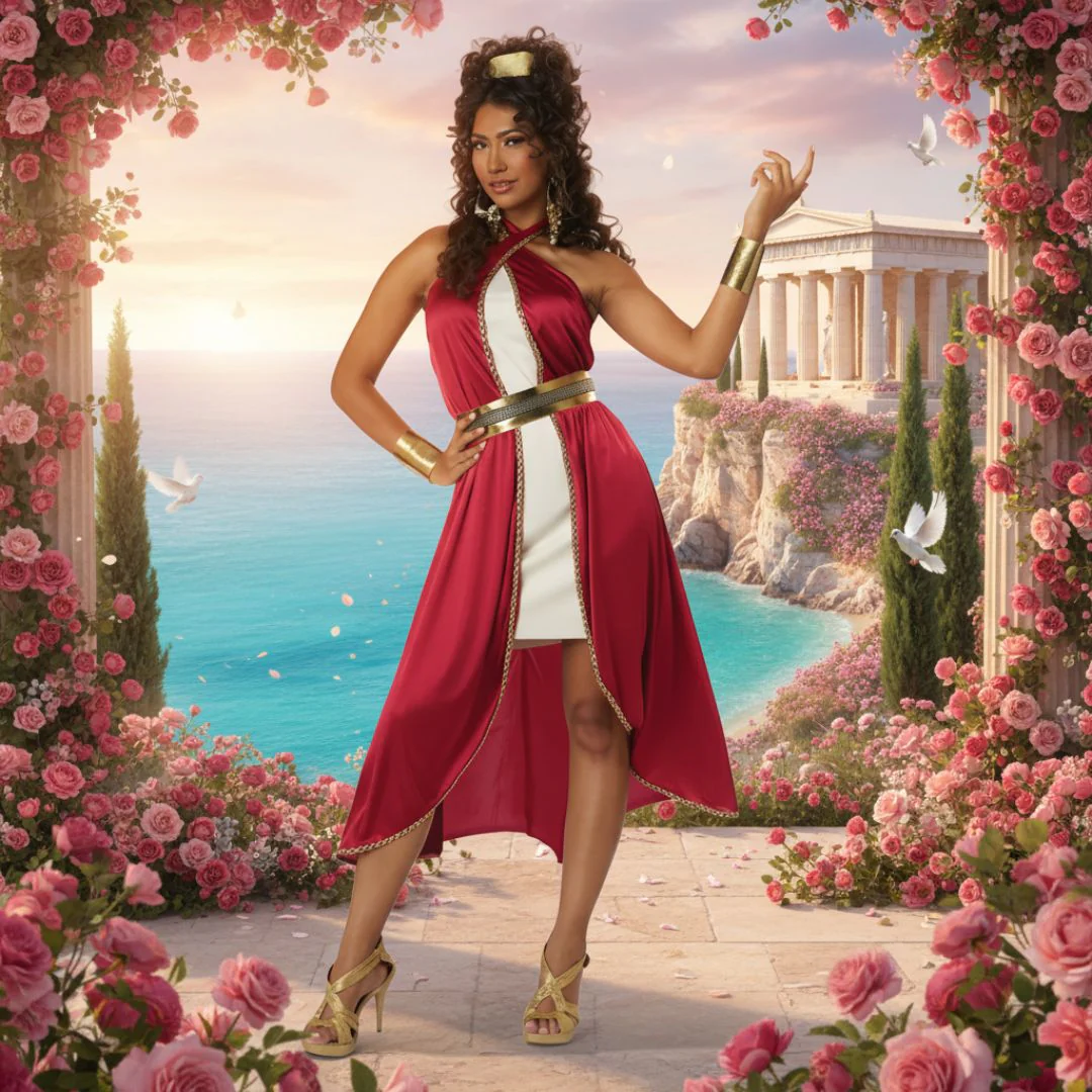 Ruby Grecian Princess, Adult - Image 2