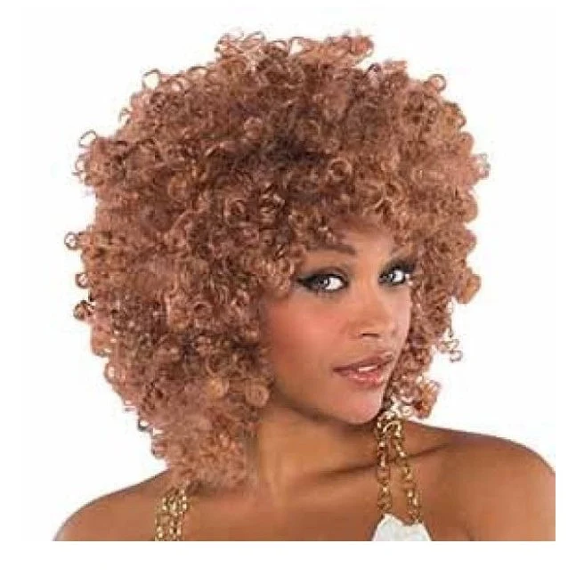 Runway Afro Caramel Wig