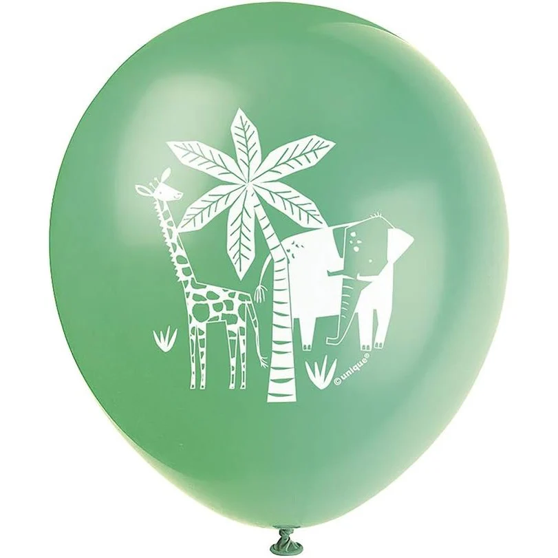 Safari Animal Balloon Pack – Lion Foil & Latex Balloons - Image 3