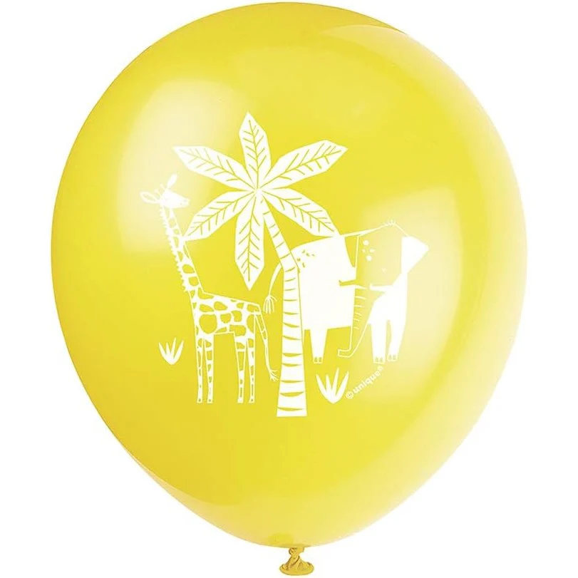 Safari Animal Balloon Pack – Lion Foil & Latex Balloons - Image 4