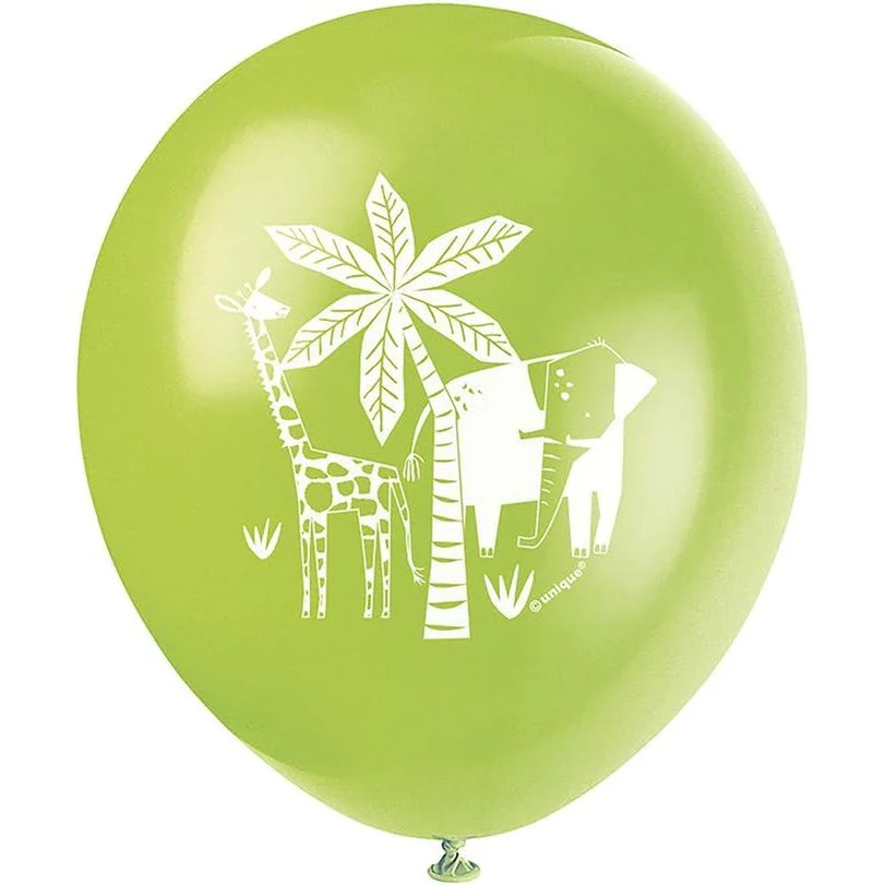Safari Animal Balloon Pack – Lion Foil & Latex Balloons - Image 5