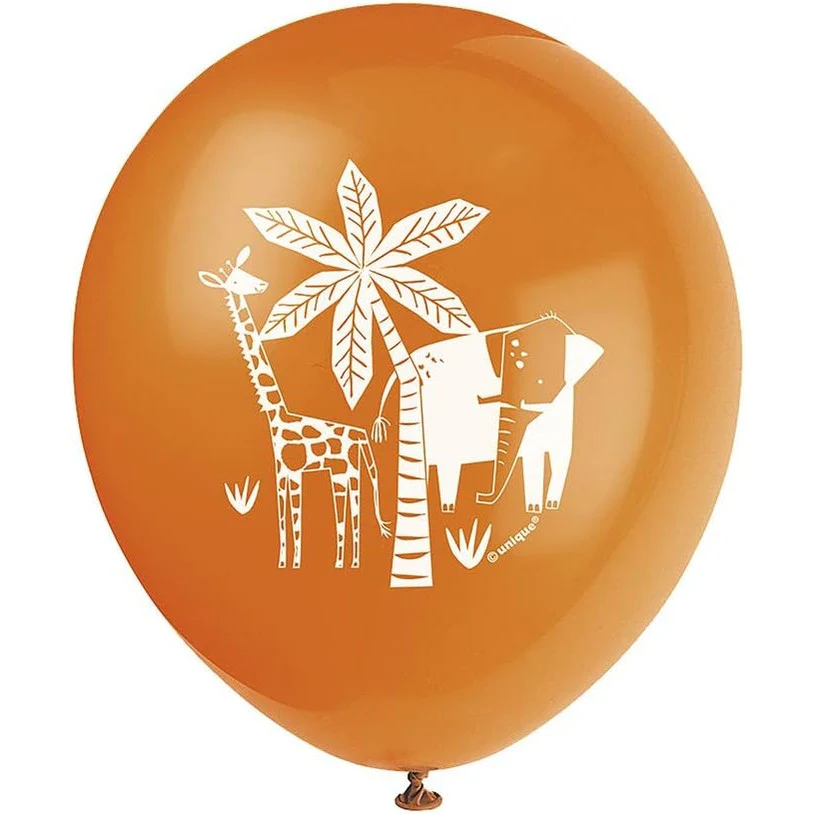 Safari Animal Balloon Pack – Lion Foil & Latex Balloons - Image 7