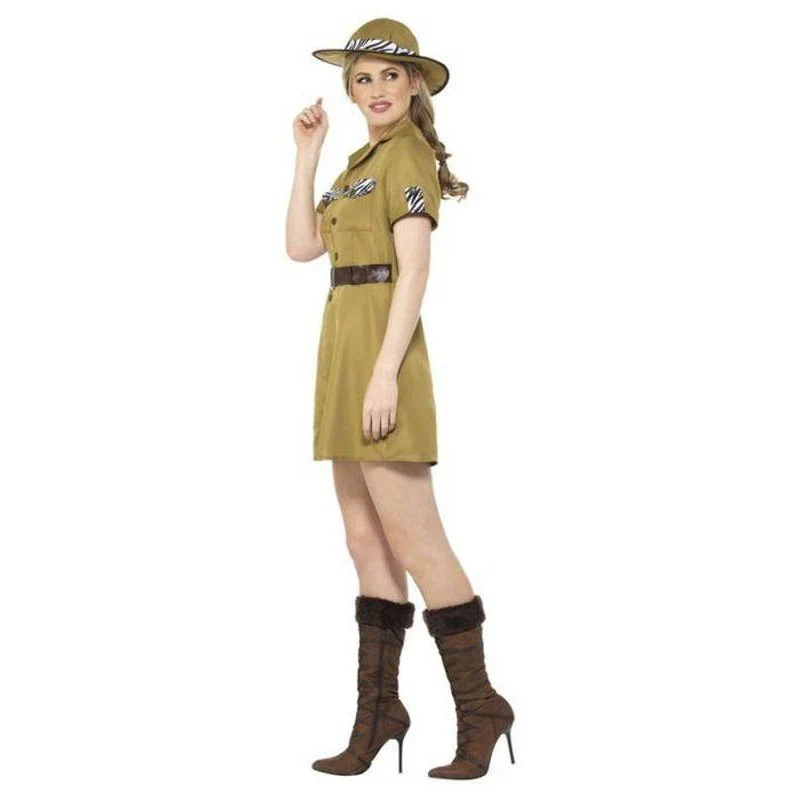 Safari Lady Costume, Brown - Image 2