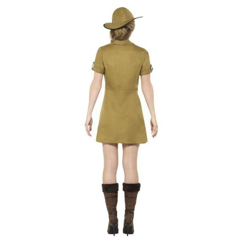 Safari Lady Costume, Brown - Image 3
