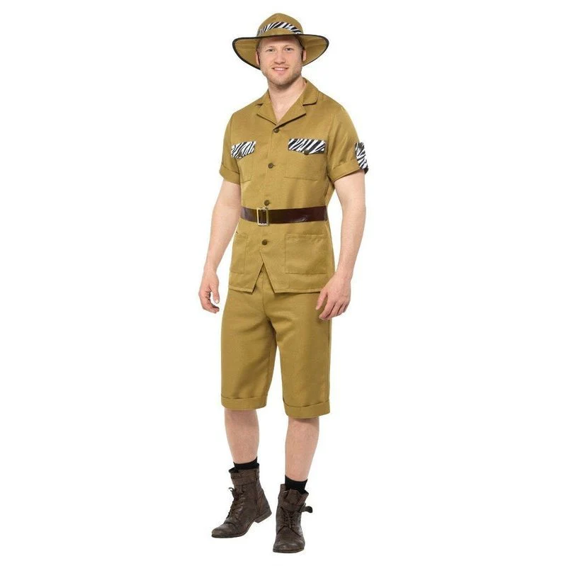 Safari Man Costume, Brown - Image 2