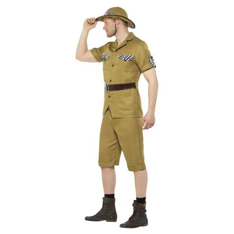 Safari Man Costume, Brown - Image 3