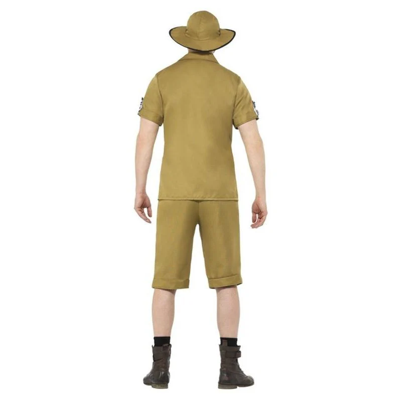 Safari Man Costume, Brown - Image 4