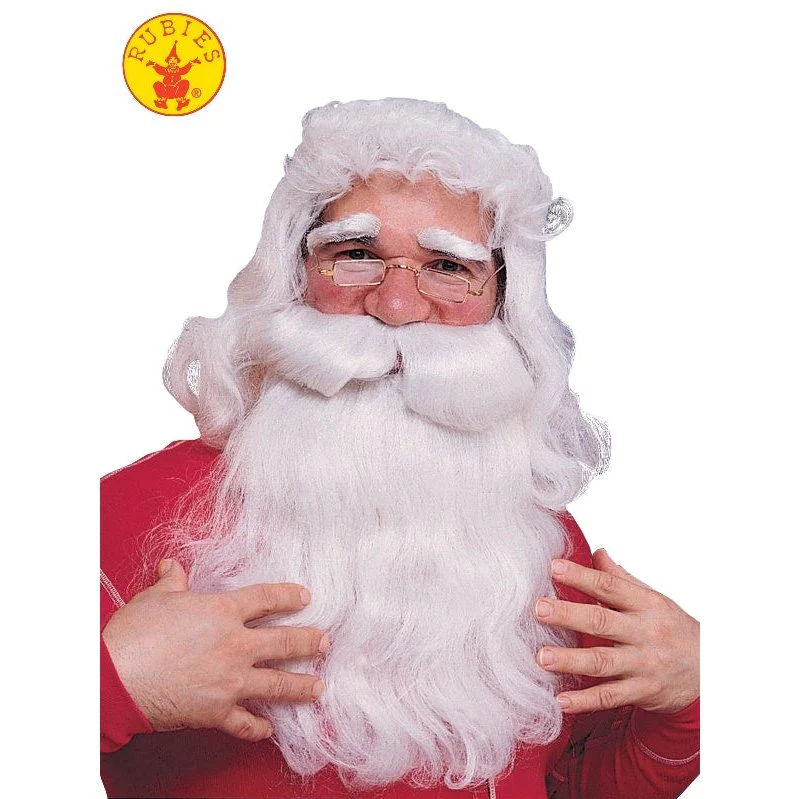 Santa Beard and Wig Set - Adult
