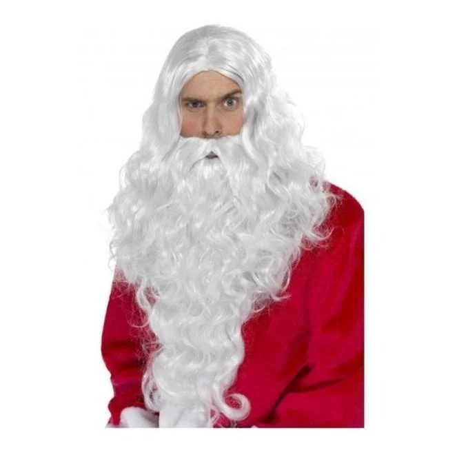 Santa Long Wig And Beard