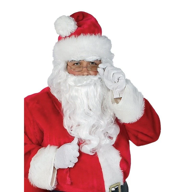 Santa Suit 12 Piece Costume Set, Adult - Image 3