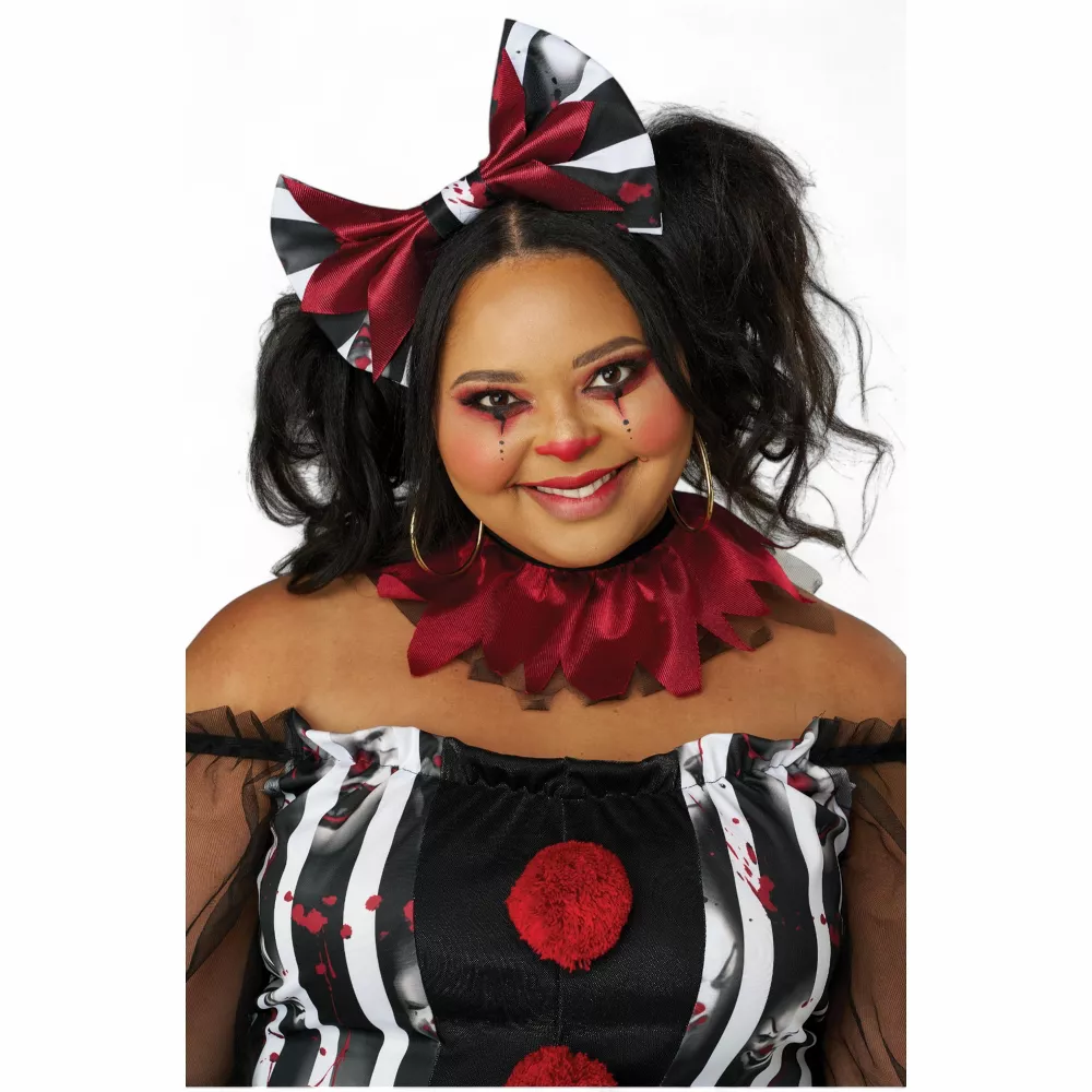 Savage Clown Women Plus Size Costume - Image 4