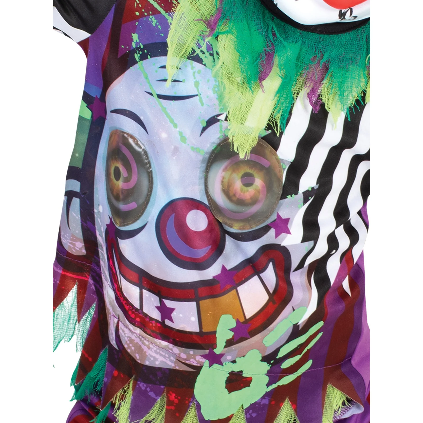 Scary Clown Lenticular Costume, Child - Image 2
