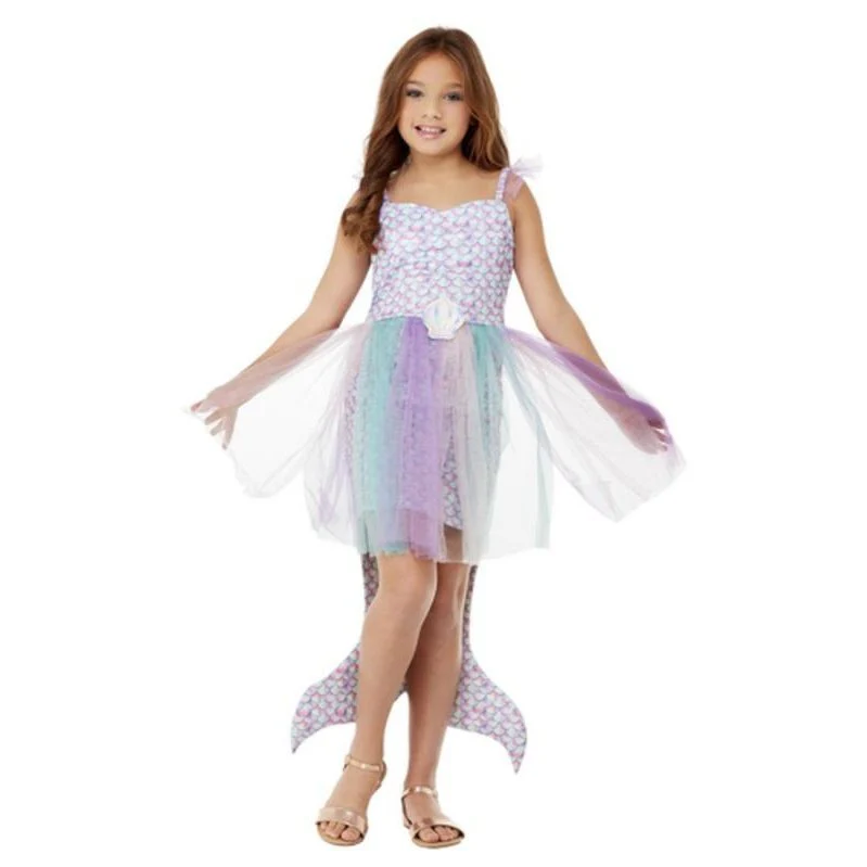 Seashell Mermaid Costume, Purple