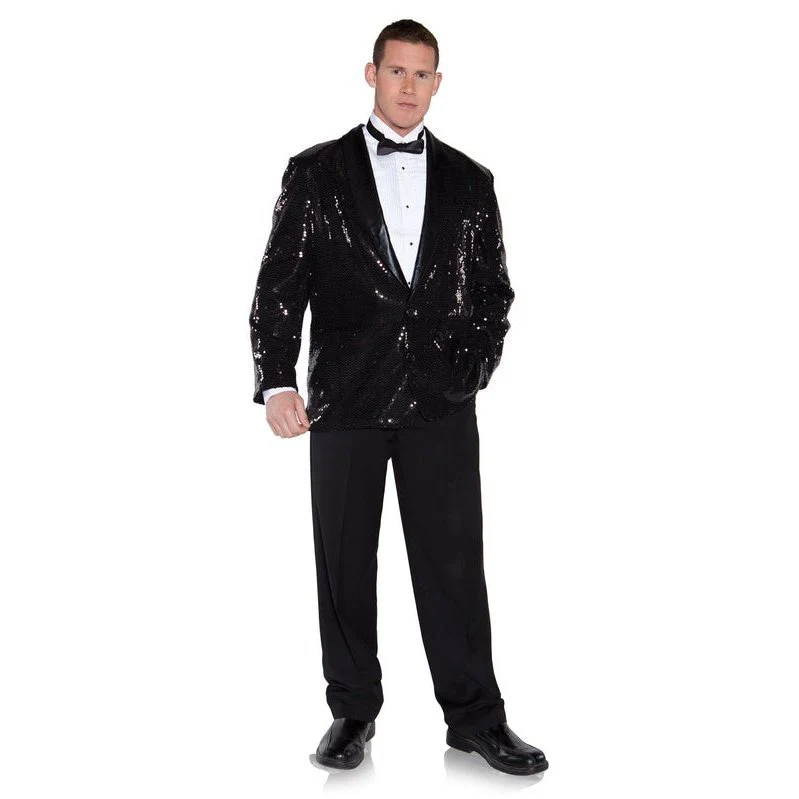 Sequin Jacket Black (Uw) - Image 2