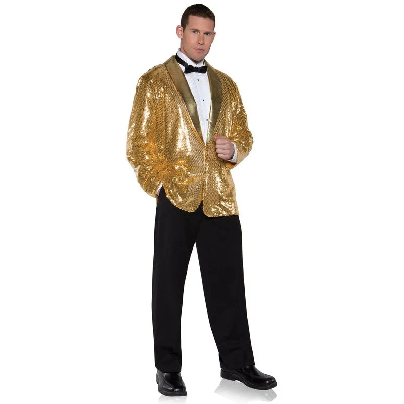 Sequin Jacket Gold (Uw) - Image 2