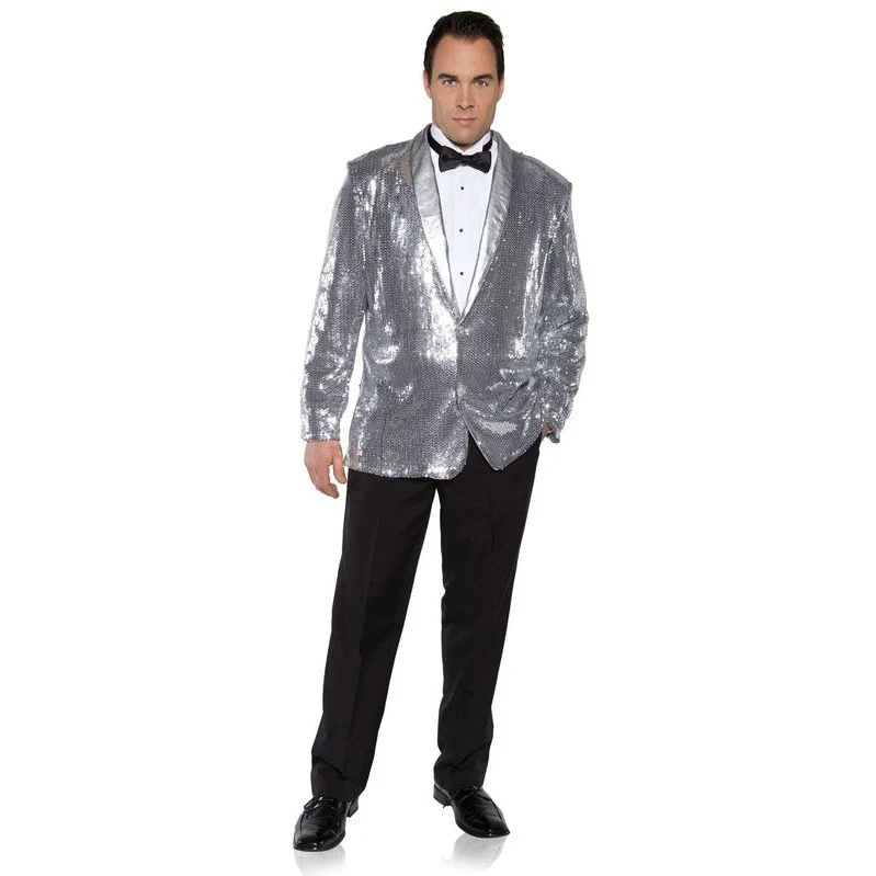 Sequin Jacket Silver (Uw) - Image 2