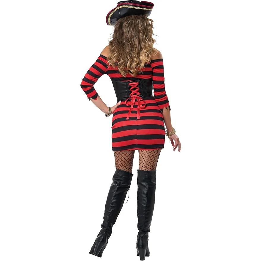 Sexy Pirate Captain Women's Costume - Image 5