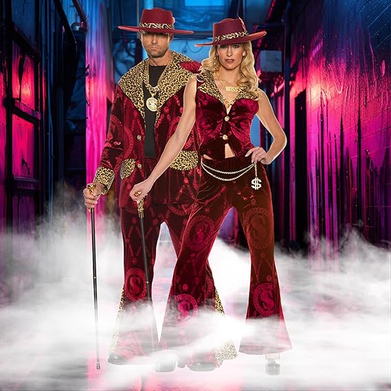 Sexy Top Dollar Costume Costume Women, Red - Image 3