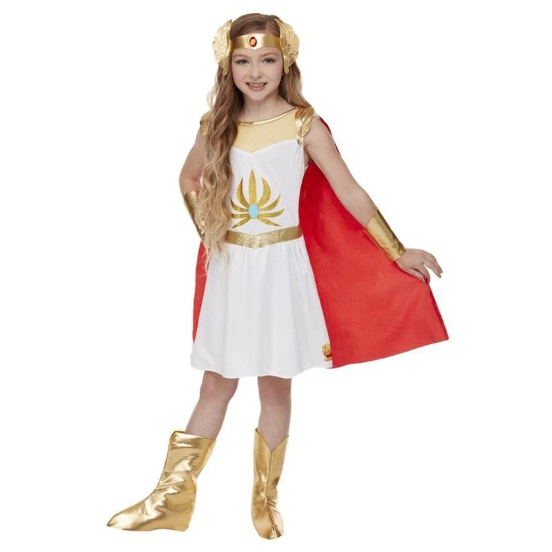She Ra Costume, White, Child - Image 2