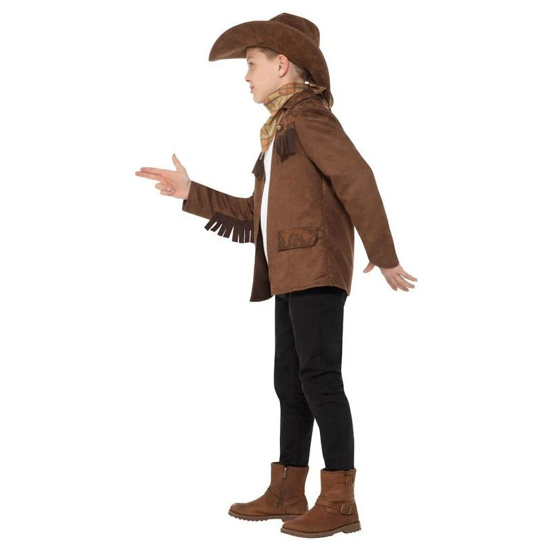 Sheriff Boy Costume, Brown - Image 2