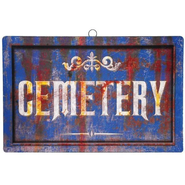 Sign Cemetery Sign