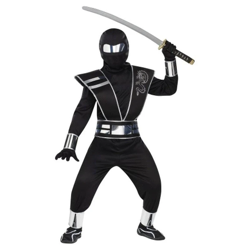 Silver Mirror Ninja Child Costume - Image 2