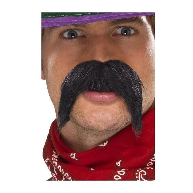 Big & Bushy Gringo Tash, Black