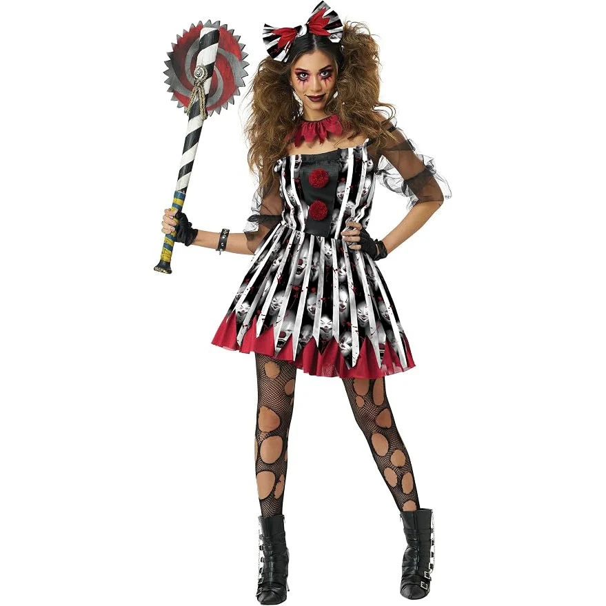 Sinister Clown Women's Costume