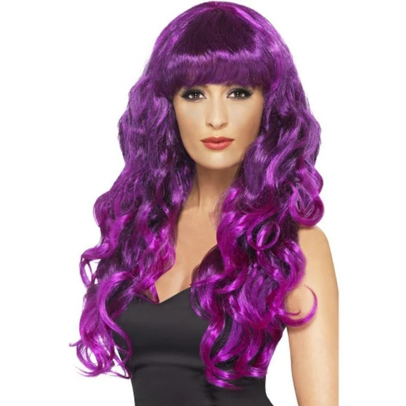 Siren Wig - Purple, Long