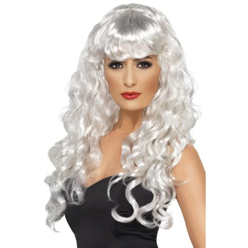 Siren Wig - White, Long