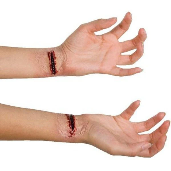 Slashed Wrist