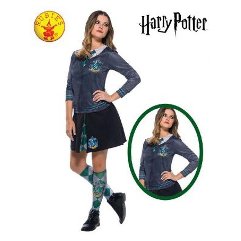 Slytherin Costume Top Adult Size Small