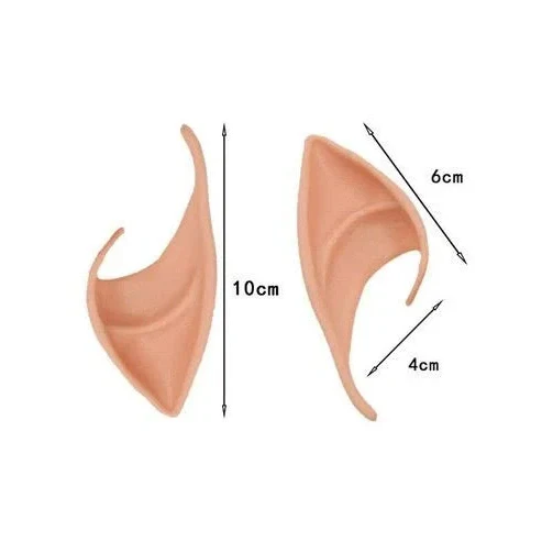 Small Latex Soft Elf Ears - Image 2