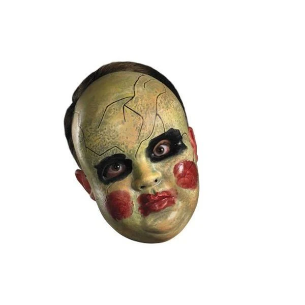 Smeary Doll Face Adult Mask