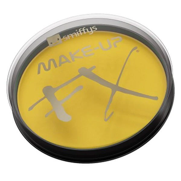 Smiffys Make Up Fx, Yellow, Aqua Face & Body Paint