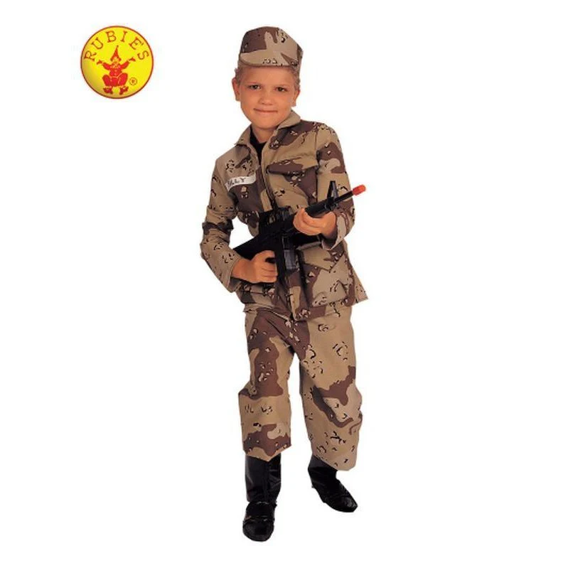 Special Forces Child Costume Size L