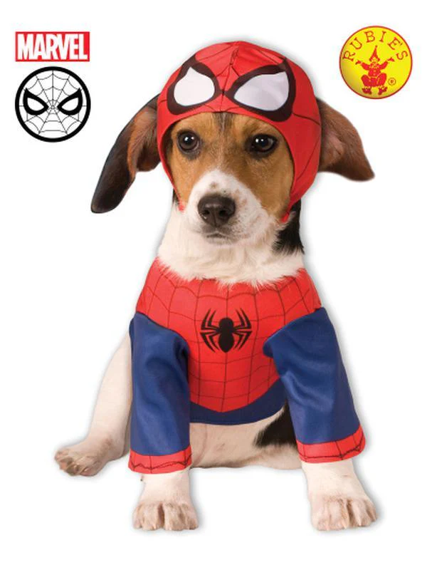 Spider Man Dog Costume Size L