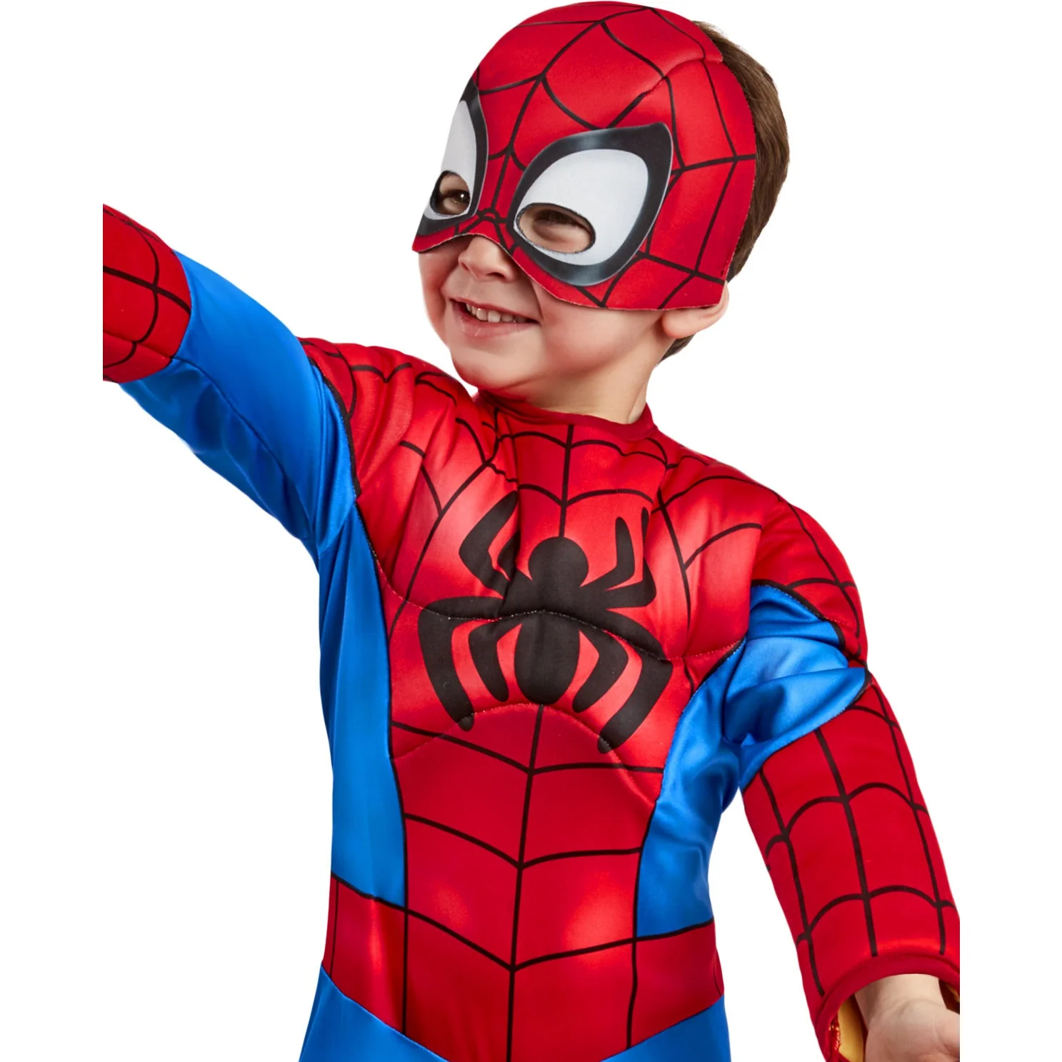 Spidey Deluxe "Spidey & his amazing friend" Costume -Toddler - Image 2