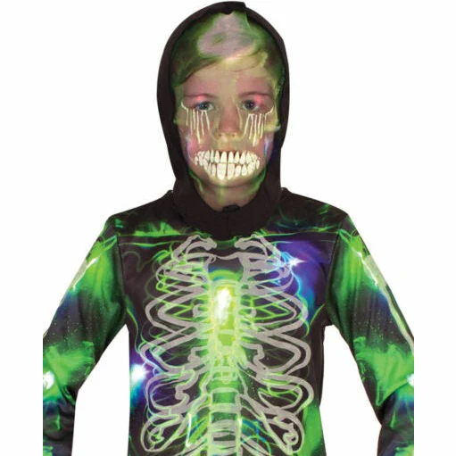 Spooky G-I-D Skeleton Costume, Child - Image 2