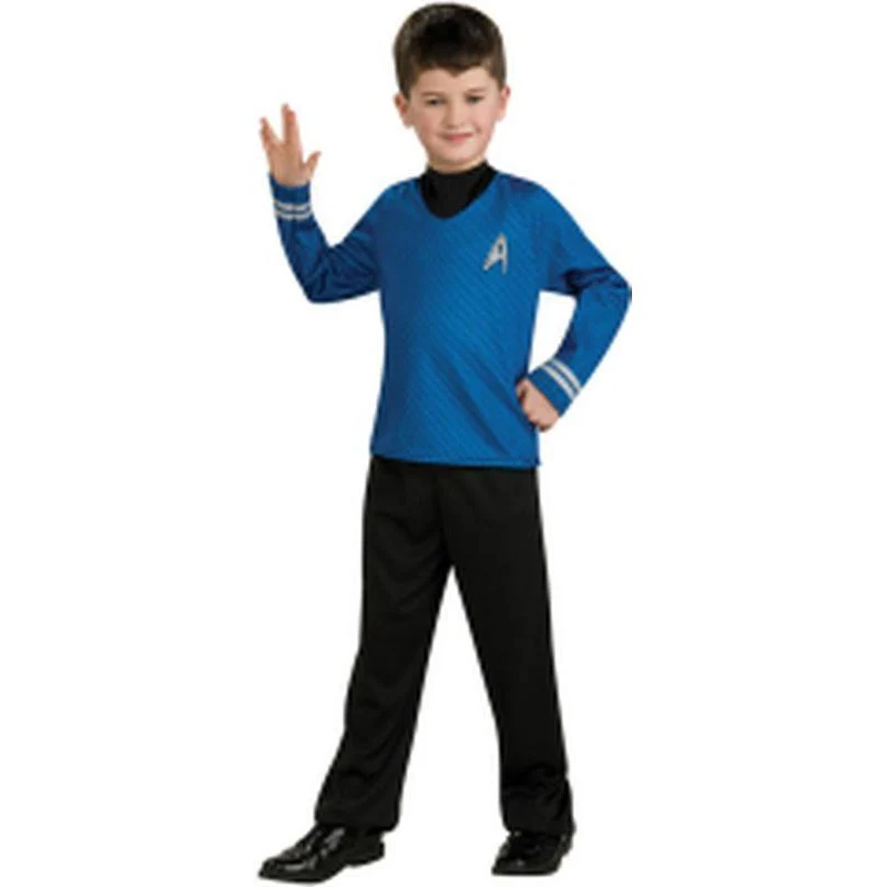 Star Trek Blue Shirt Size L.