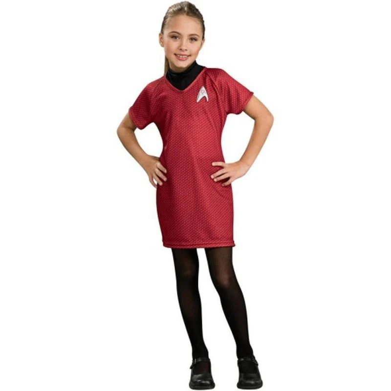 Star Trek Deluxe Red Dress Child Size L