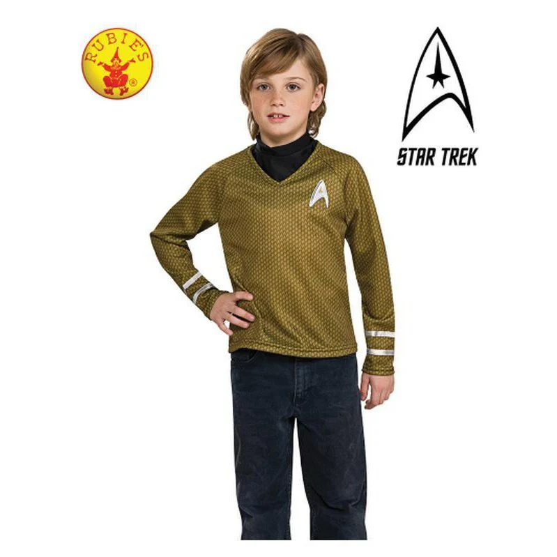 Star Trek Gold Shirt Size Small