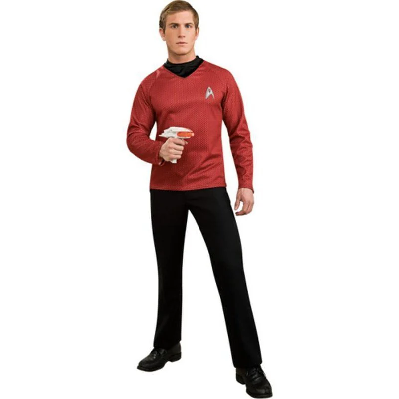 Star Trek Scotty Red Shirt Size S