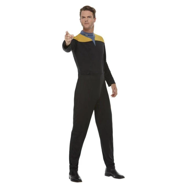 Star Trek, Voyager Operations Uniform, Gold & Black - Image 2
