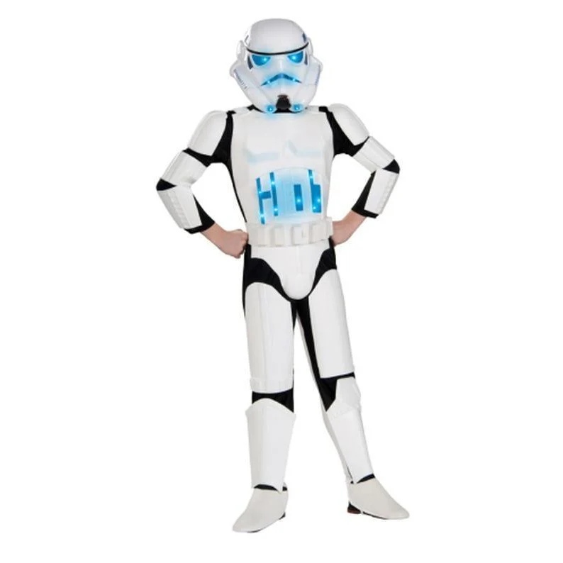 Stormtrooper Star Wars Deluxe Light Up Child Size Medium