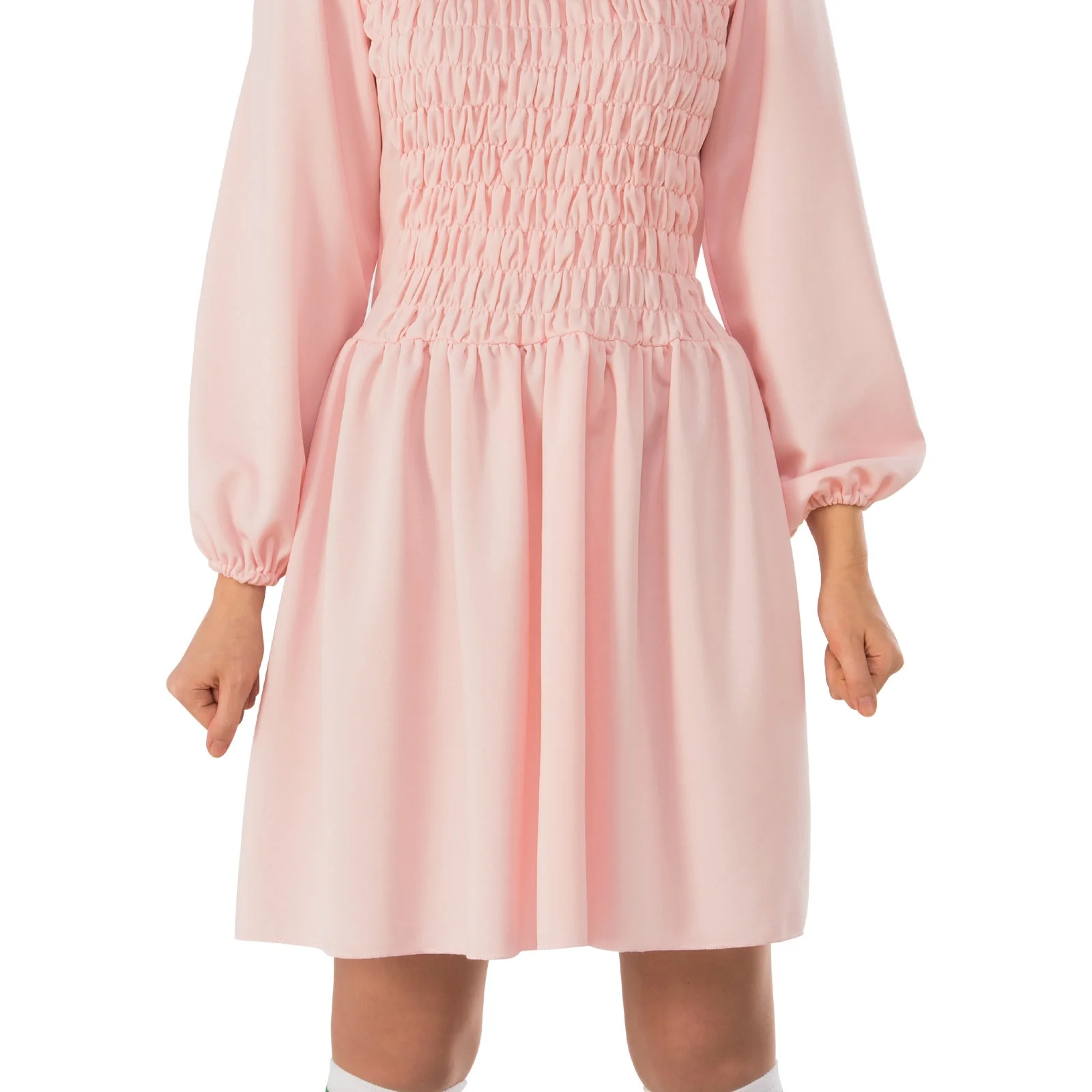 Stranger Things Eleven Pink Dress Costume, Adult - Image 2