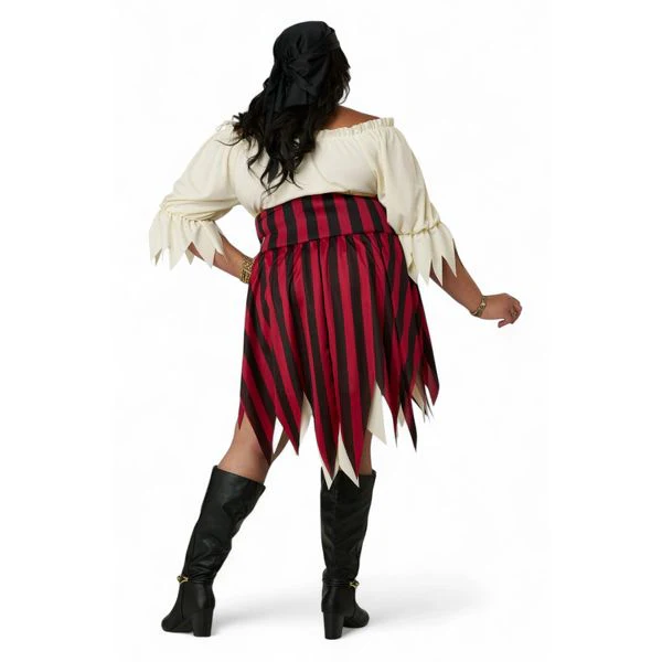 Sultry Sea Pirate Adult Plus Costume - Image 3