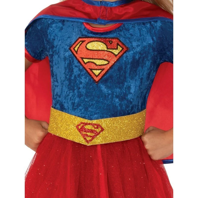 Supergirl Deluxe Costume, Child - Image 3