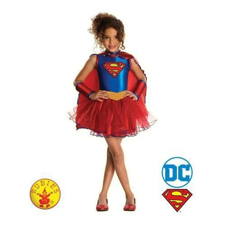 Supergirl Tutu Dress Costume Size 4 6